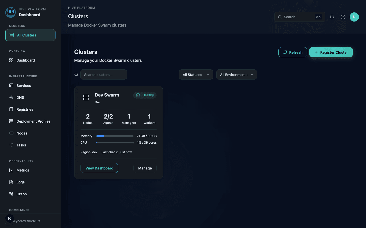 Multi-Cluster Management